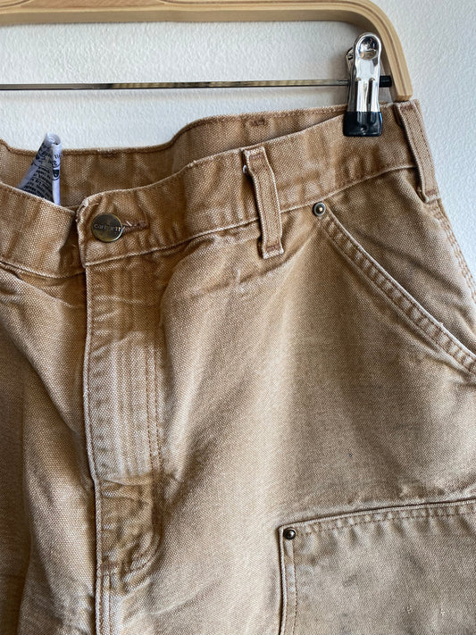 Vintage Y2K Carhartt Double Knee Canvas Work Pants