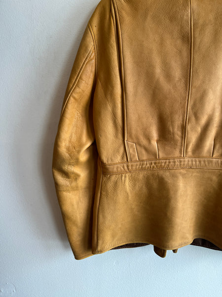 Vintage 1940/50’s Two-Tone Buckskin Suede Jacket