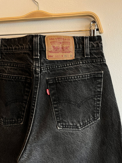 Vintage 1990’s Levi’s 550 Black Denim Jeans