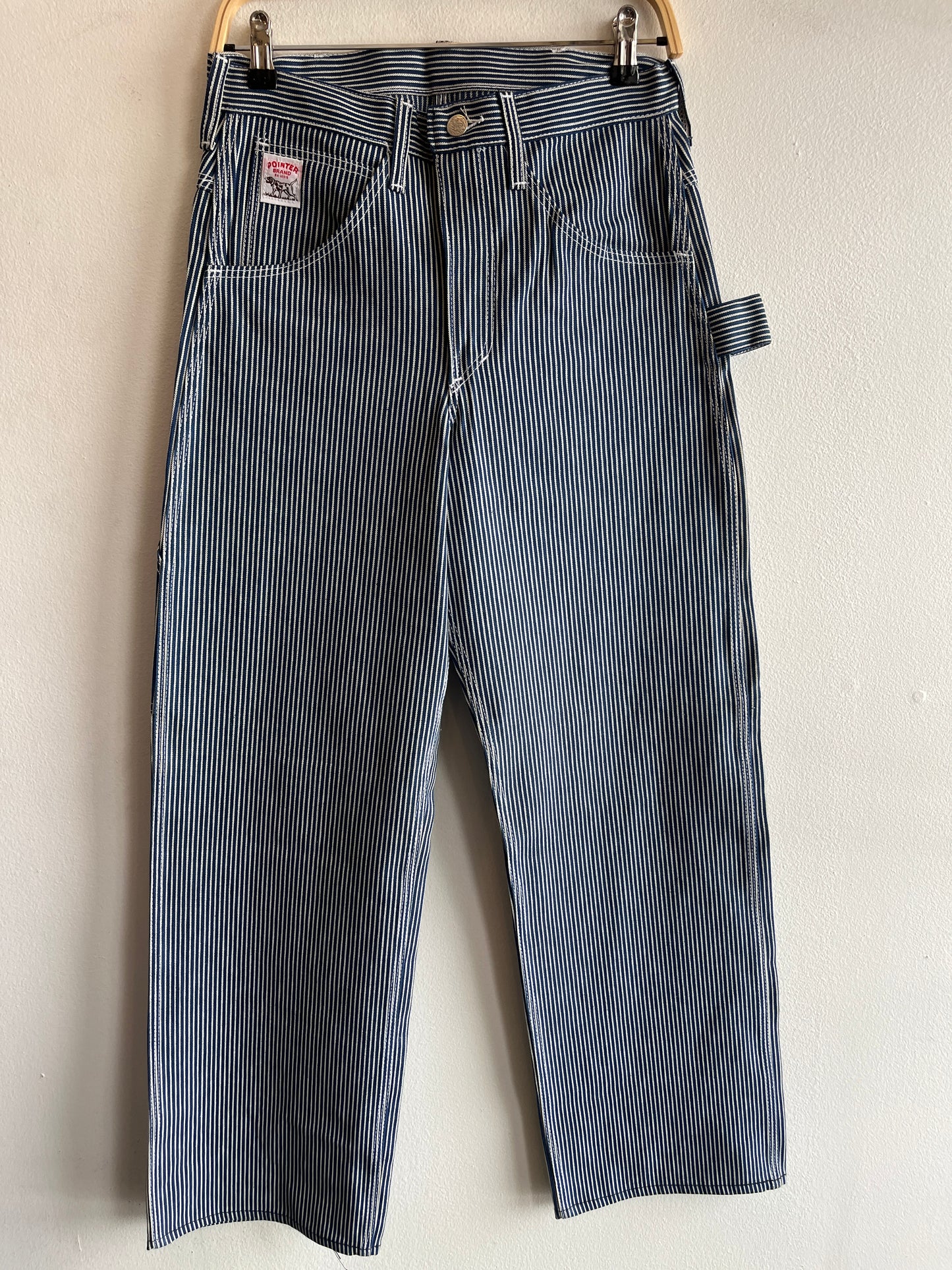 Vintage Deadstock 1970’s Pointer Hickory Striped Denim Carpenter Jeans