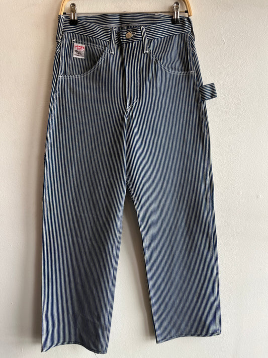 Vintage Deadstock 1970’s Pointer Hickory Striped Denim Carpenter Jeans