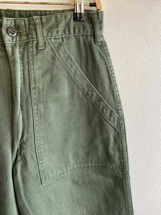 Vintage 1970’s OG-107 Military Fatigue Trousers
