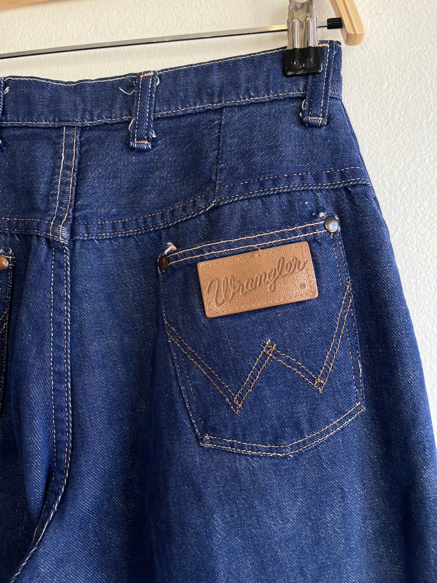Vintage 1970’s Wrangler Flared Denim Jeans