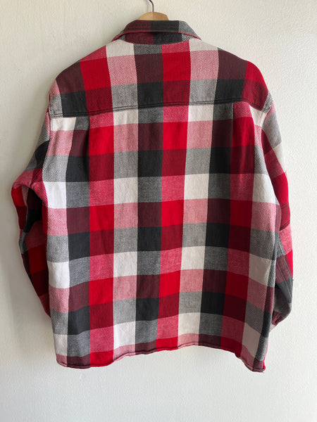 Vintage 1950’s Plaid Cotton Flannel Shirt