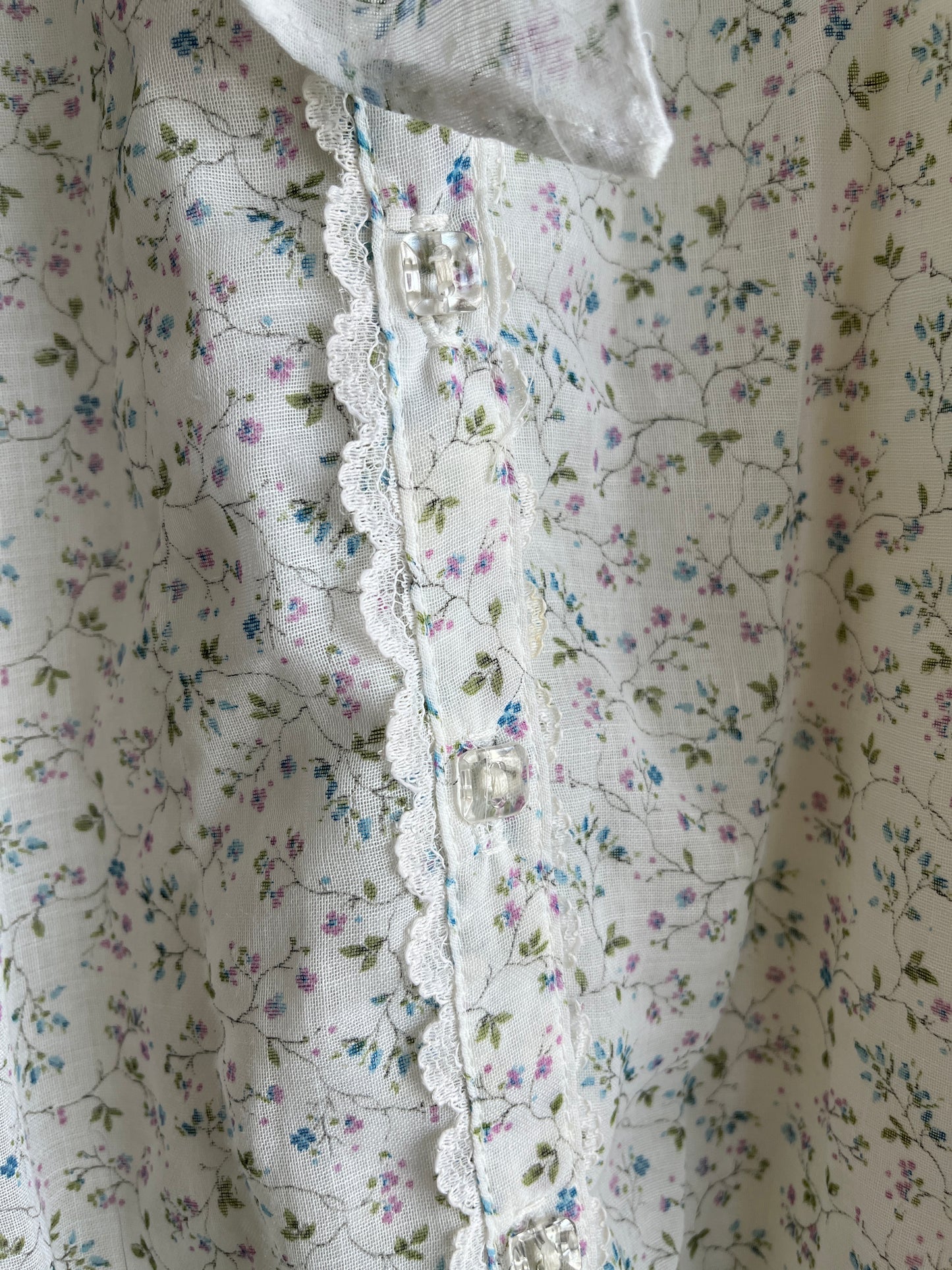 Vintage 1970’s Gunne Sax “Gunnies” Floral Skirt