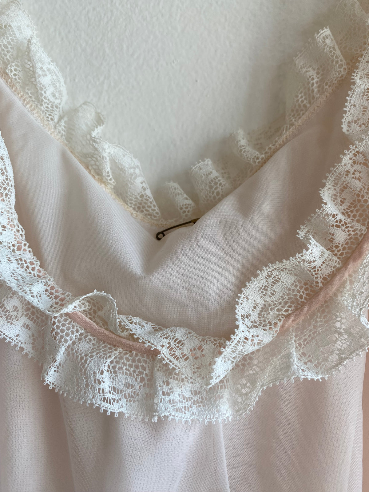 Vintage 60's Blush Pink Slip Dress
