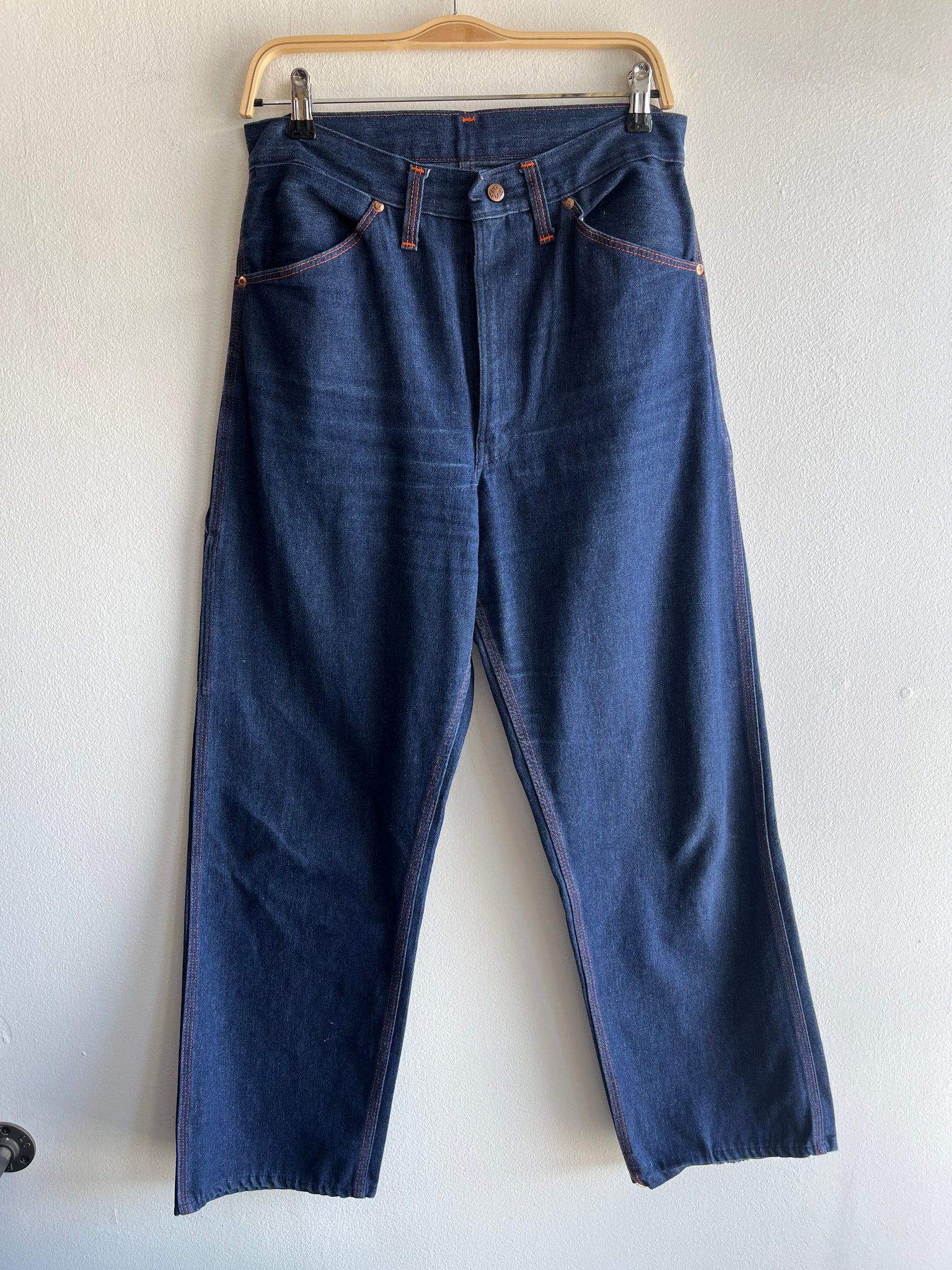 Vintage 1970’s One Wash Big Mac Denim Carpenter Jeans