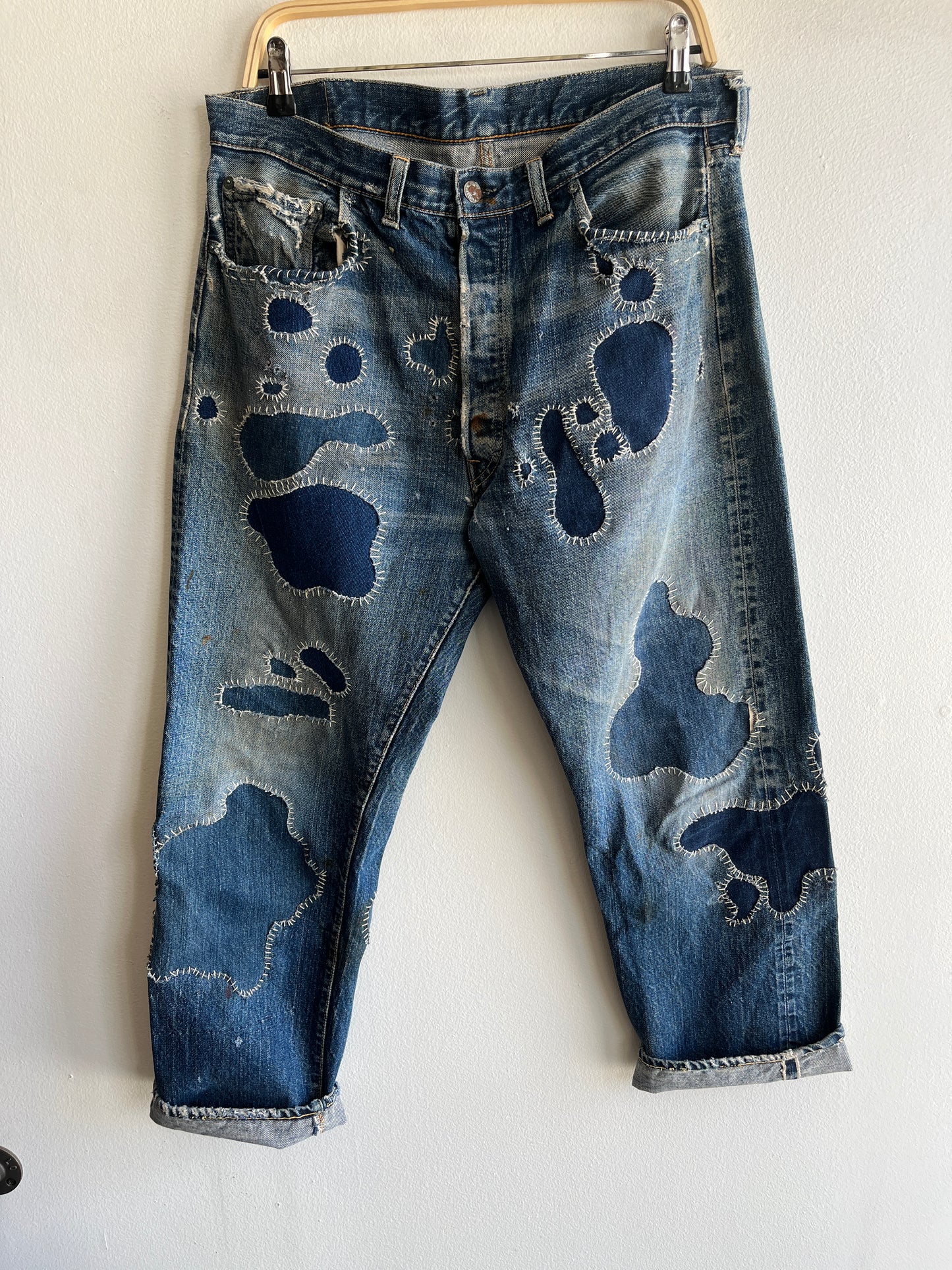 Vintage 1960’s Levi’s “Big E” 501 Selvedge Denim Jeans - La Lovely Vintage 
