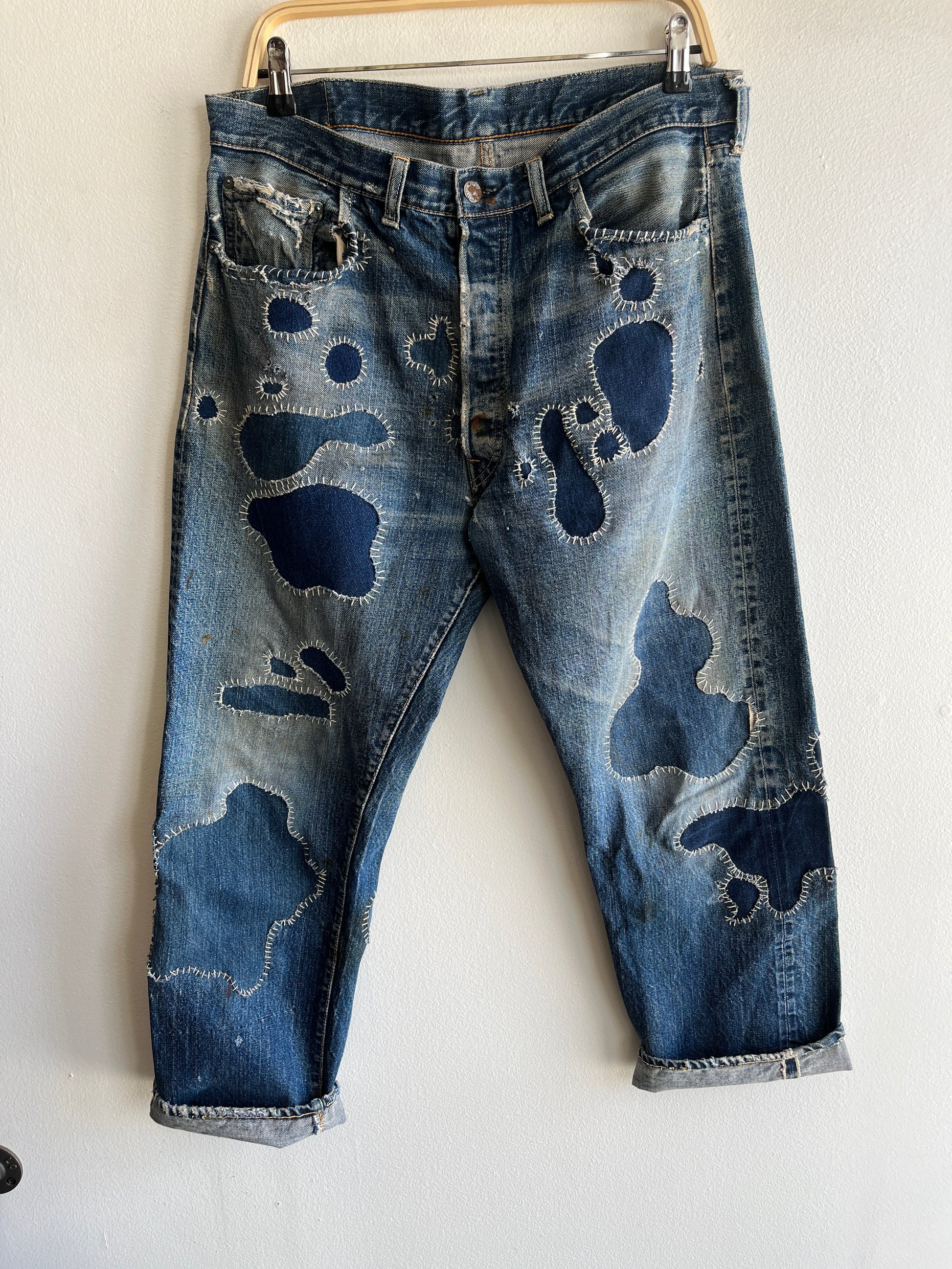 Vintage 1960’s Levi’s “Big E” 501 Selvedge Denim Jeans - La Lovely Vintage 