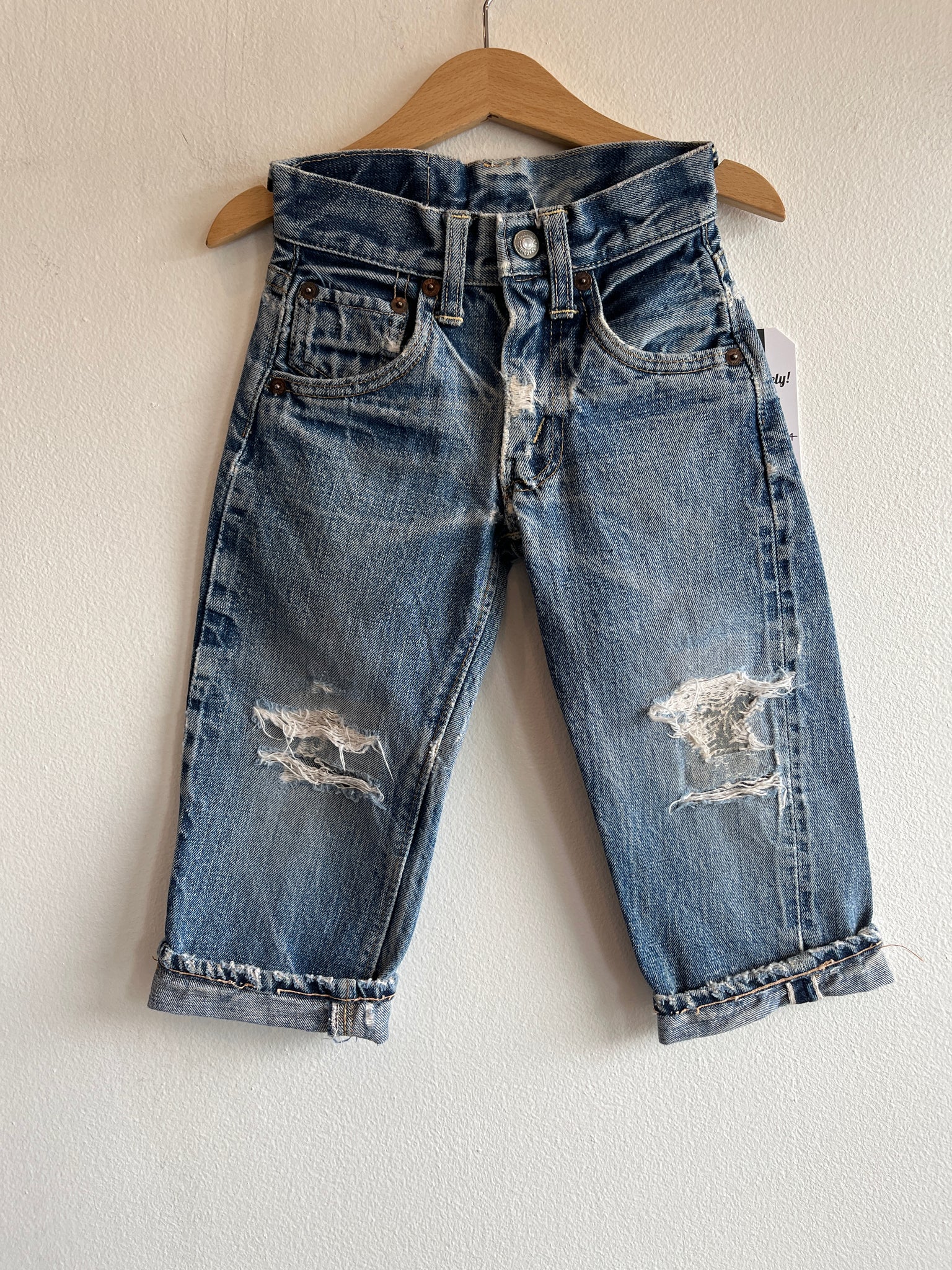 Vintage 1960’s Levi’s 302Z Selvedge Denim Jeans