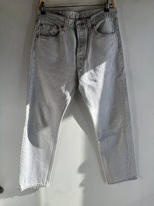 Vintage 1980’s Levi’s 501 Grey Denim Jeans