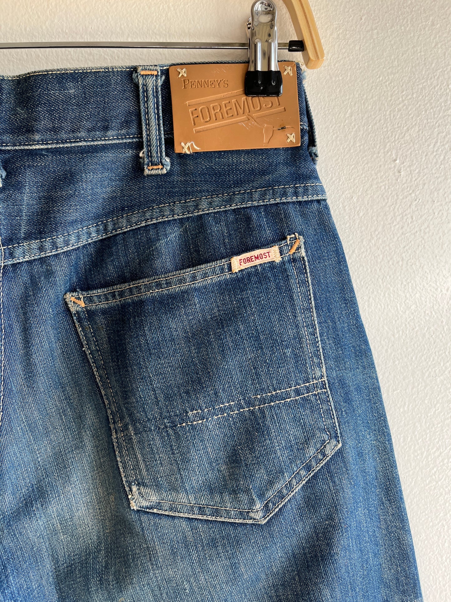 Vintage 1950’s Foremost Half-Selvedge Denim Jeans