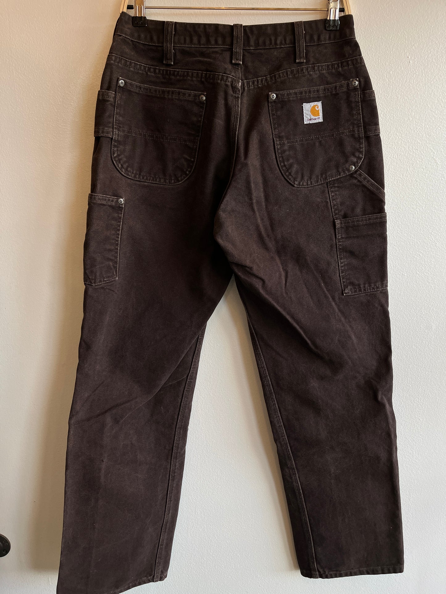 Vintage Y2K Carhartt Double Knee Canvas Work Pants