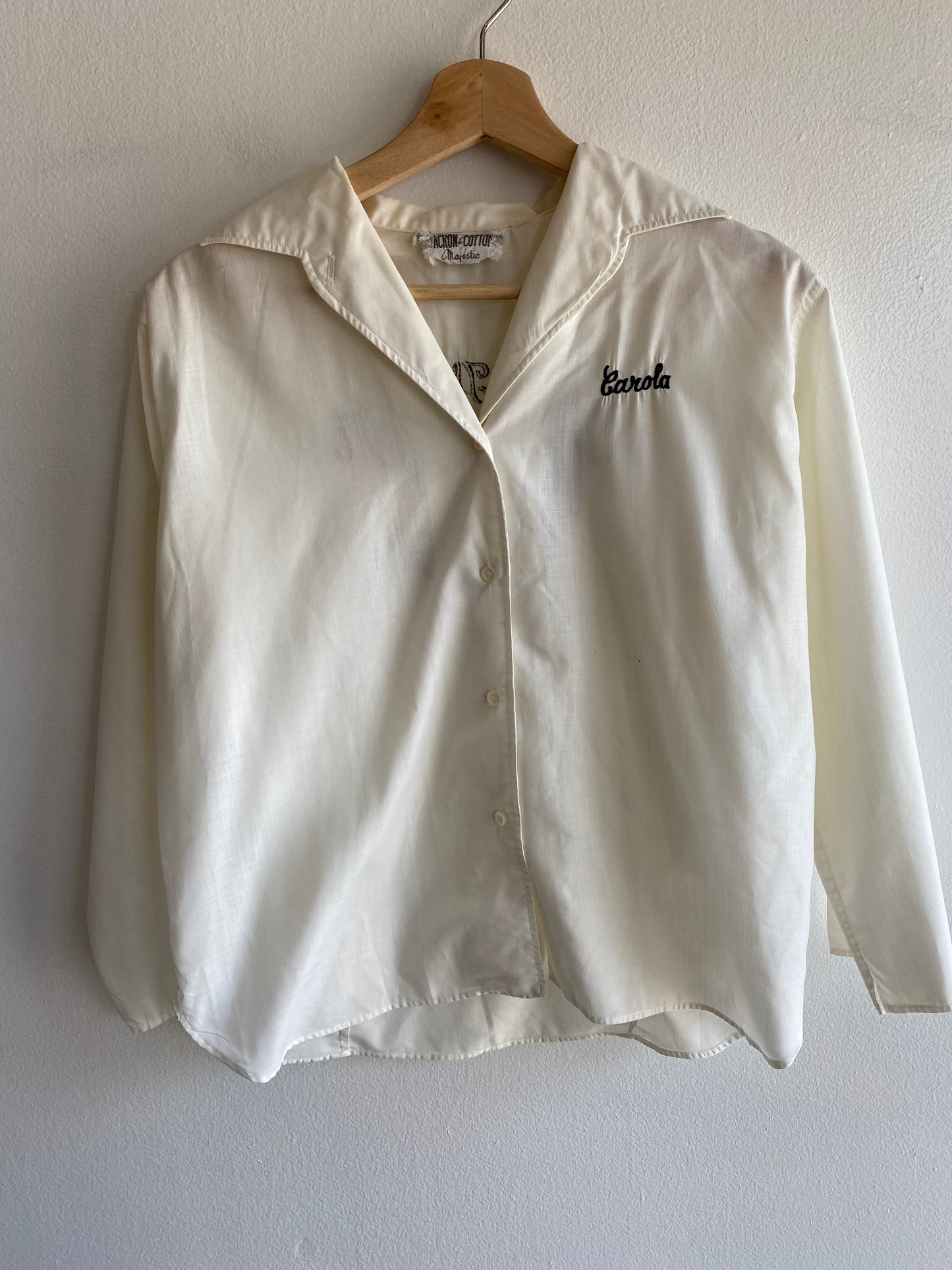 Vintage 1950/60’s “the Wonder Bar” Button-Up Bowling Shirt