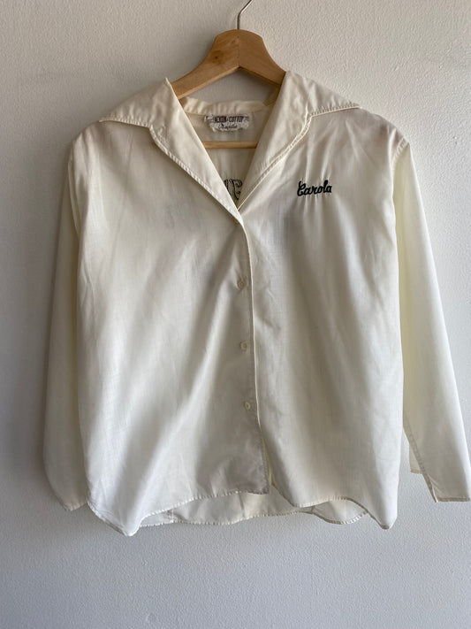 Vintage 1950/60’s “the Wonder Bar” Button-Up Bowling Shirt - La Lovely Vintage 