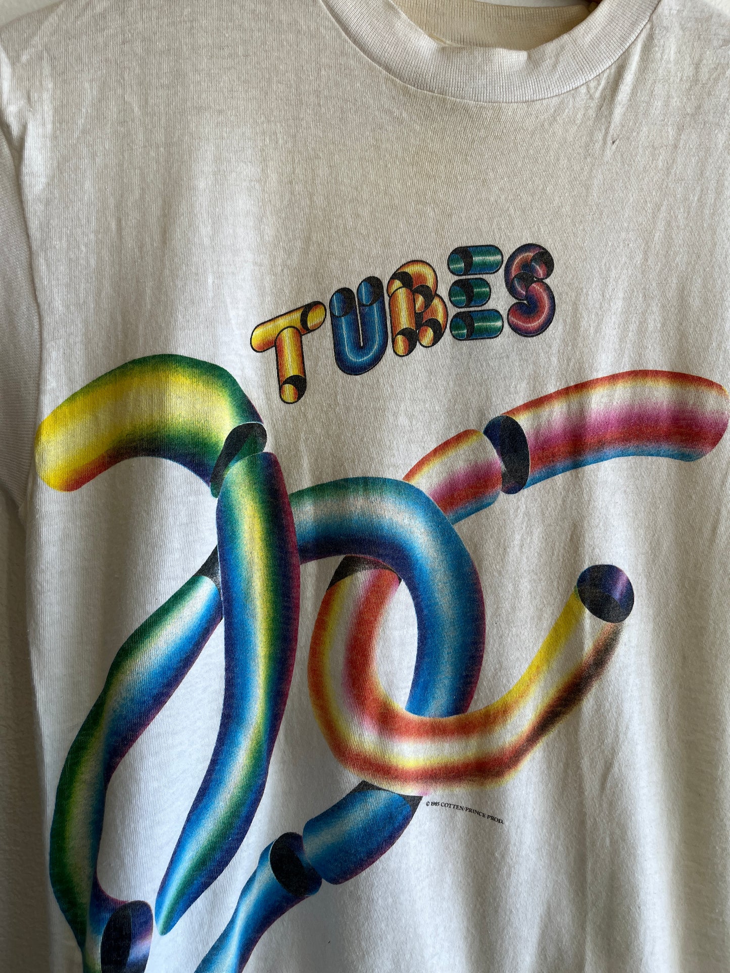 Vintage 1985 Tubes Sleeveless T-Shirt