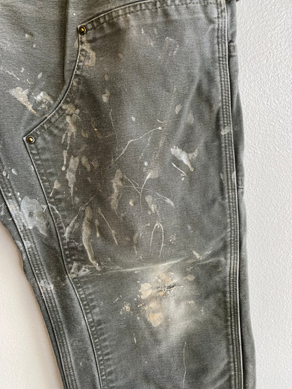 Vintage Y2K Carhartt Double Knee Canvas Work Pants
