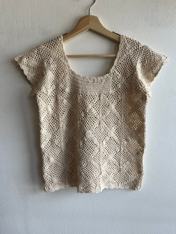 Vintage 1970’s Crochet Blouse