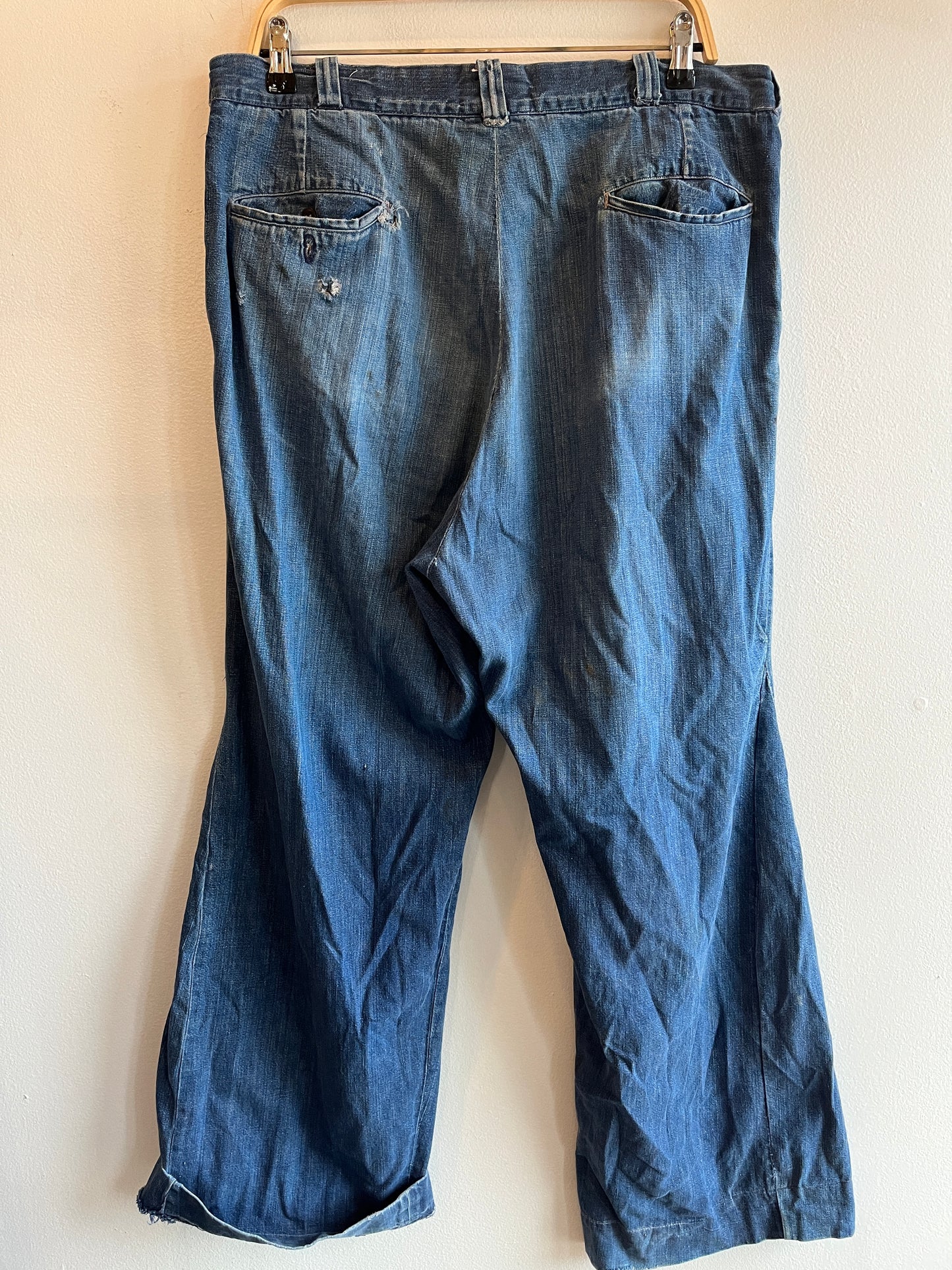 Vintage 1950’s Big Mac Denim Work Pants - La Lovely Vintage 