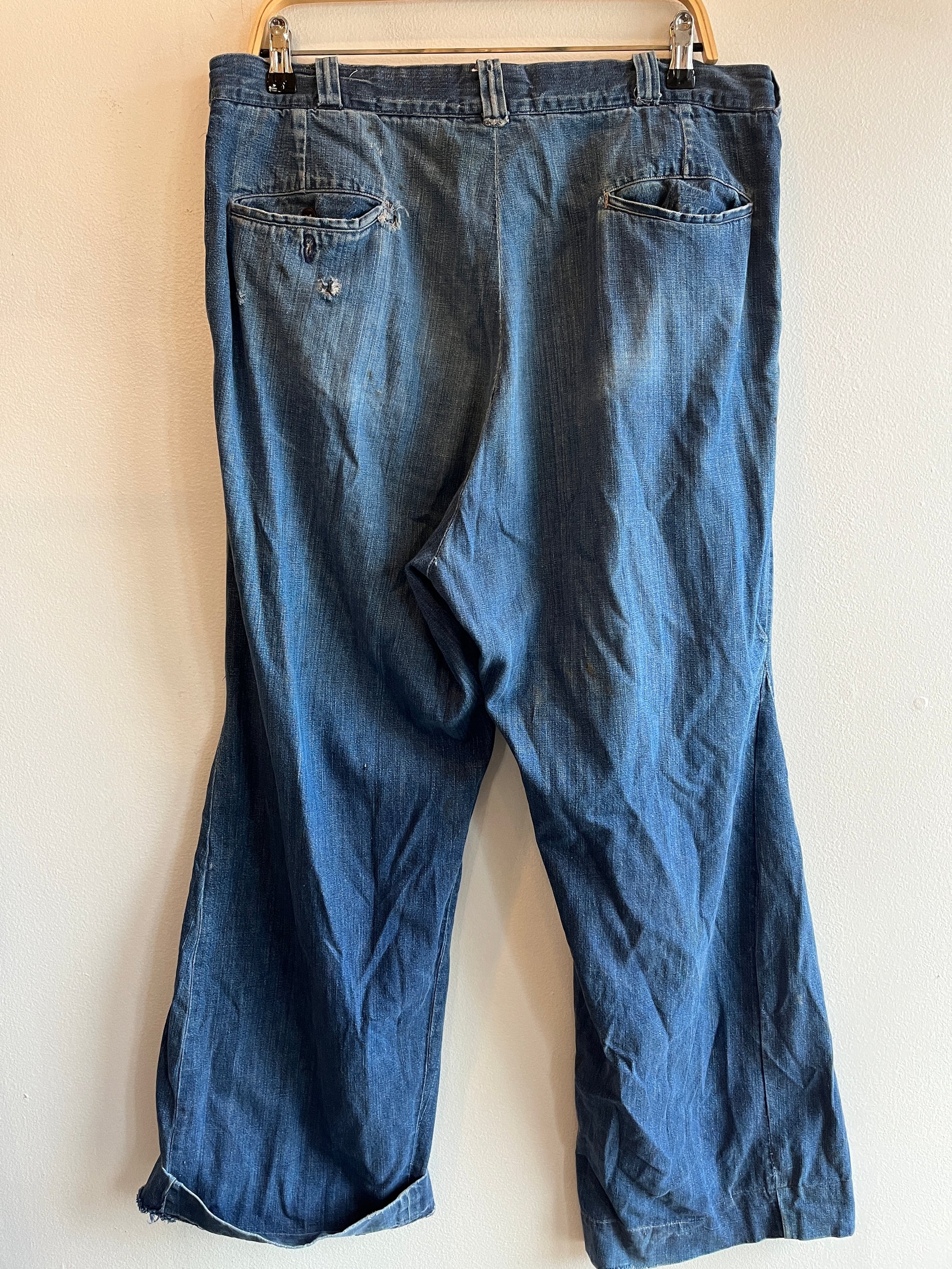 Vintage 1950’s Big Mac Denim Work Pants - La Lovely Vintage 