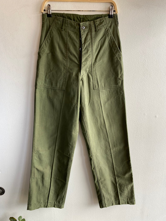 Vintage 1970’s OG-107 Cotton Sateen Military Fatigues