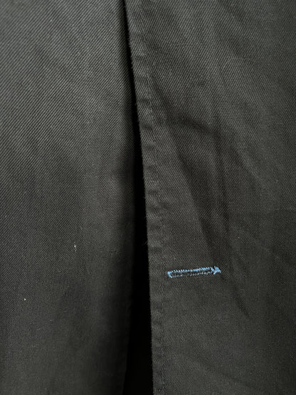 Vintage 1970’s French Black Chore Coat - La Lovely Vintage 
