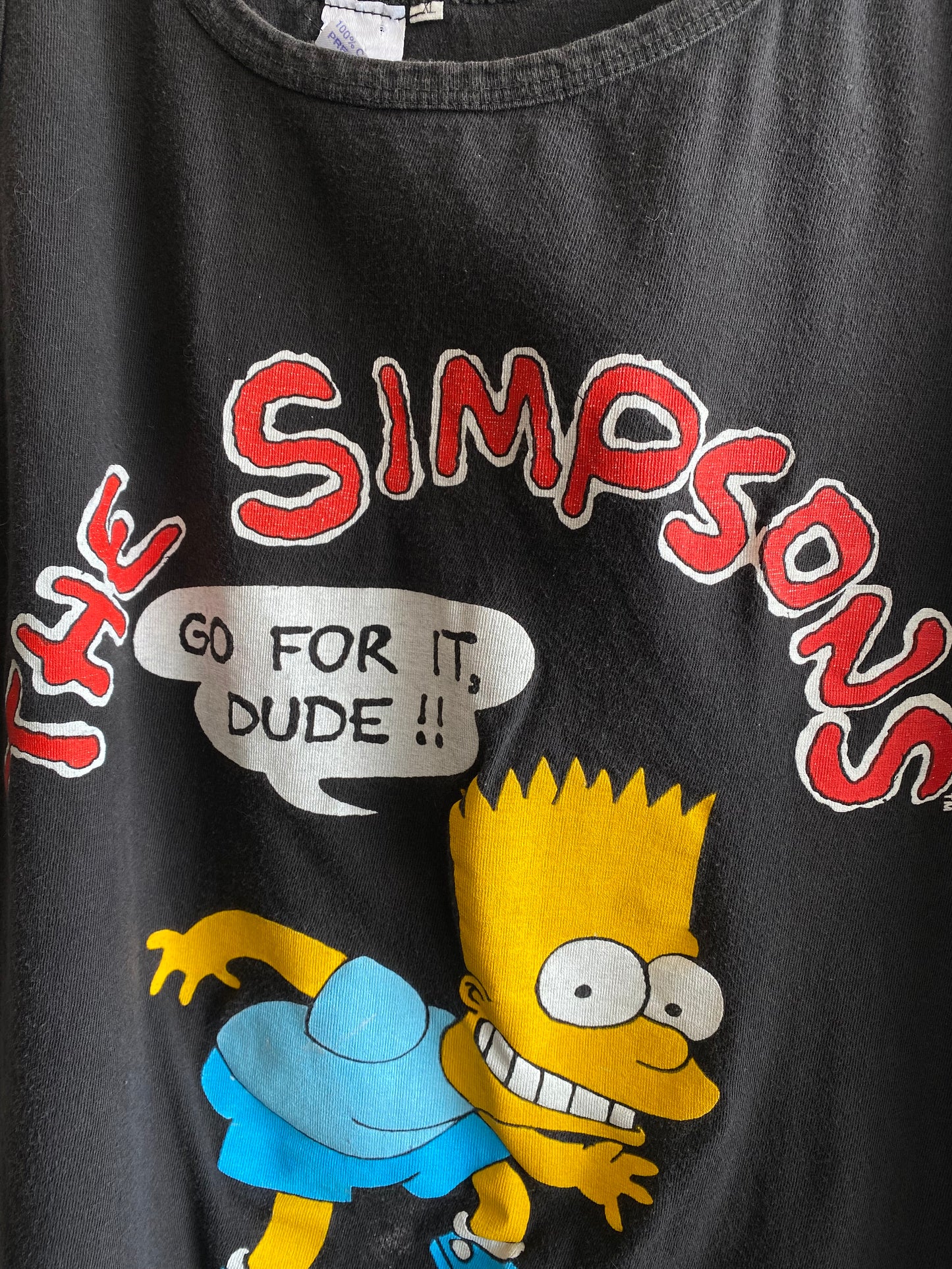 Vintage 1990’s Bart Simpson Tank Top T-Shirt