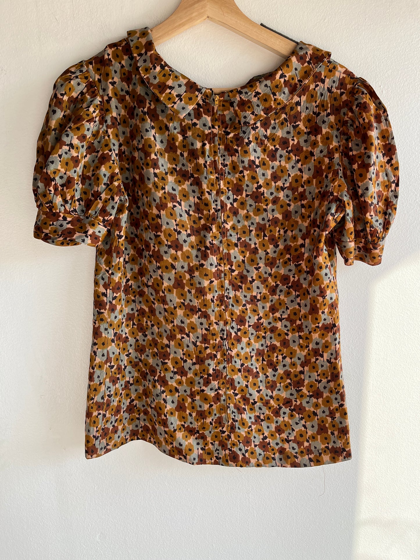 Vintage 1970’s Abstract Floral Blouse - La Lovely Vintage 