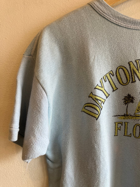 Vintage 1960/70’s Daytona Beach Short Sleeve Sweatshirt