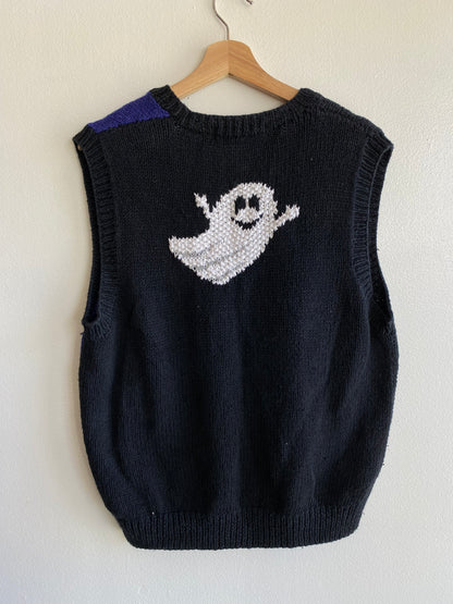 Vintage 1980’s Halloween Novelty Knit Sweater Vest