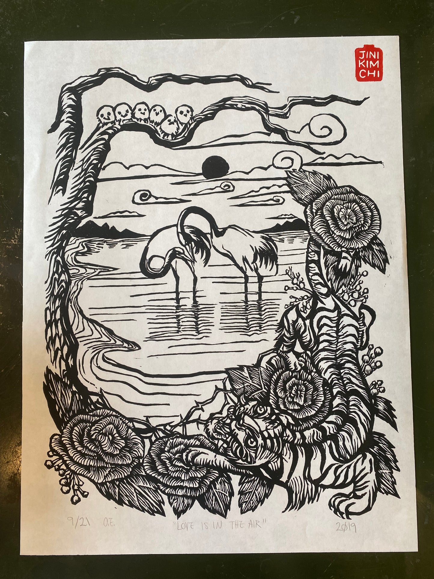 Jini Kimchis Print - La Lovely Vintage 
