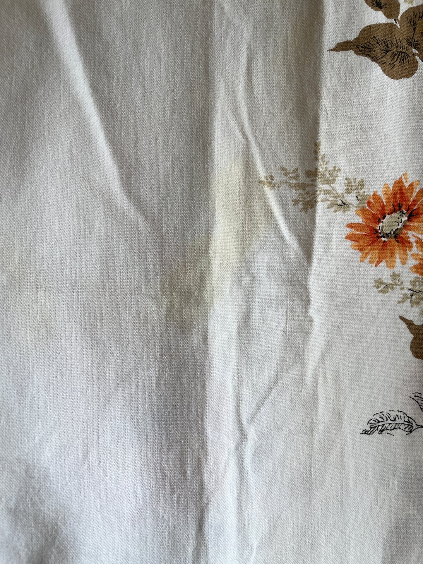 Trash Textiles - Handmade Vintage Tablecloth Tie-Front Blouse - La Lovely Vintage 
