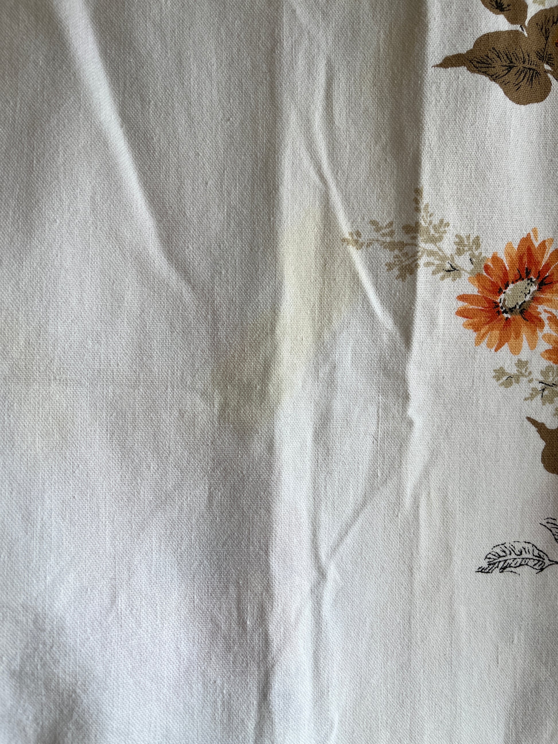 Trash Textiles - Handmade Vintage Tablecloth Tie-Front Blouse - La Lovely Vintage 