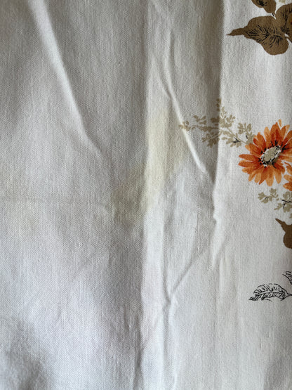 Trash Textiles - Handmade Vintage Tablecloth Tie-Front Blouse - La Lovely Vintage 