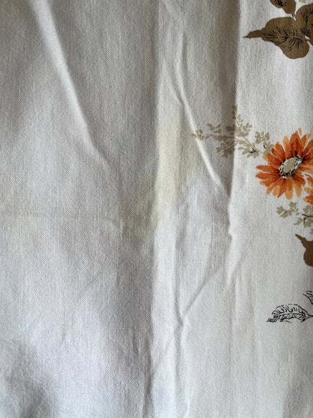 Trash Textiles - Handmade Vintage Tablecloth Tie-Front Blouse