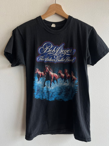 Vintage 1980 Bob Seger and the Silver Bullet Band Tour T-Shirt