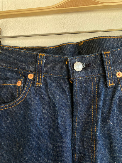 Vintage 1980’s Levi’s One-Wash 501 Denim Jeans