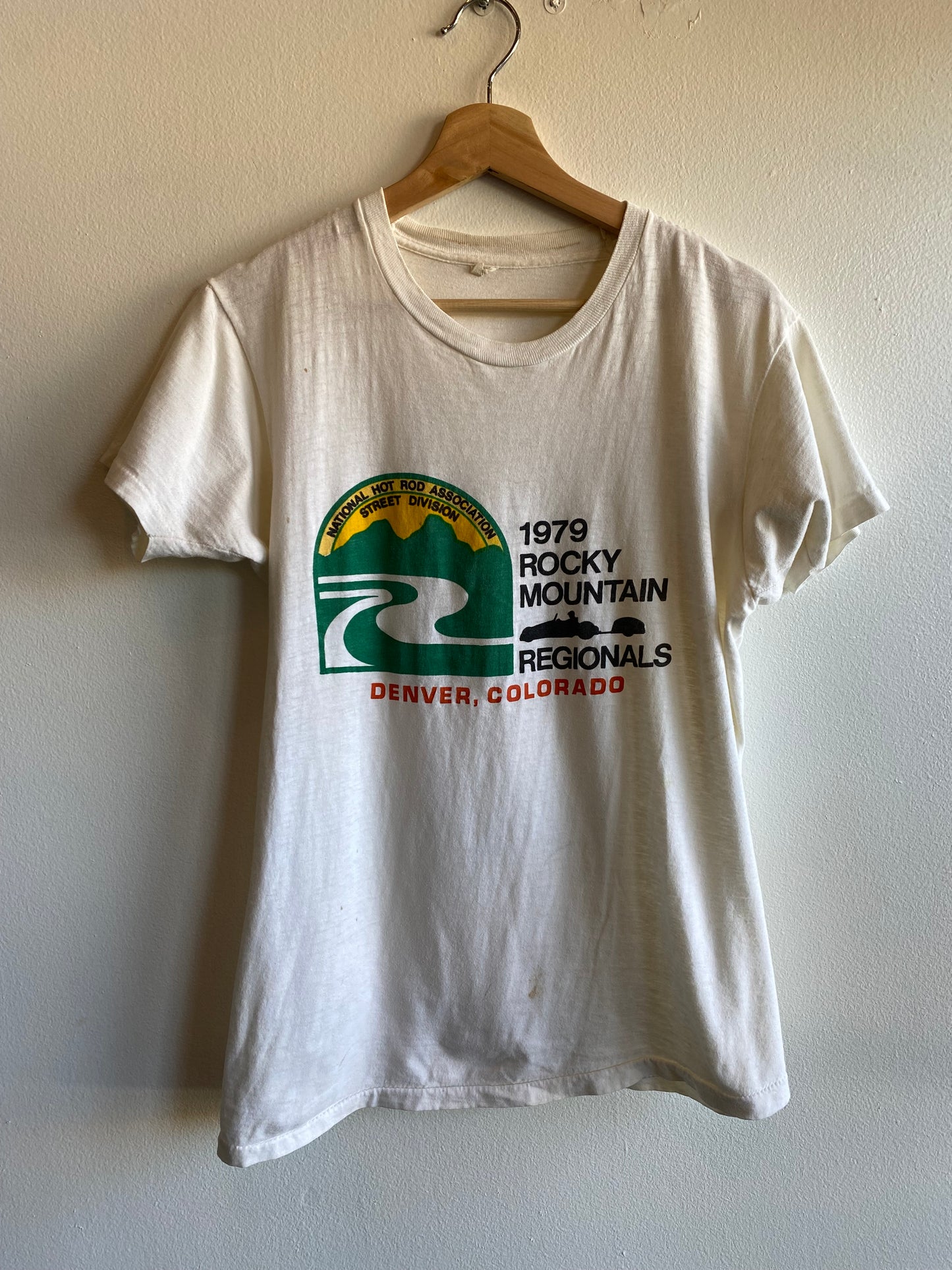 Vintage 1979 Rocky Mountain Hot Rod Regionals T-Shirt