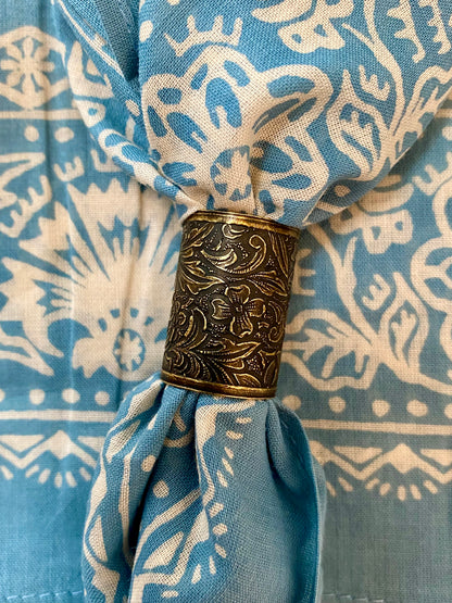 Last Chance Textiles - Dogwood Scarf/Bandana Slide