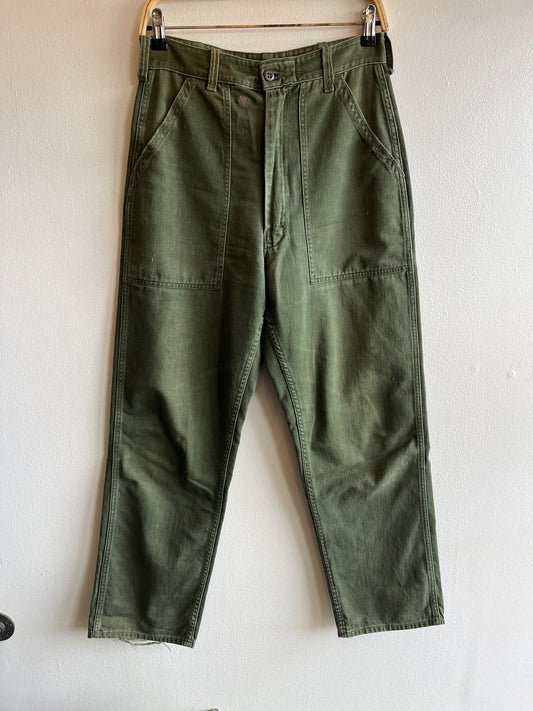 Vintage 1960/70’s OG-107 Military Fatigue Trousers - La Lovely Vintage 