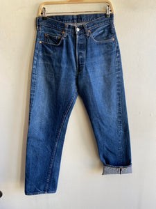 Vintage 1980’s Levi’s 501 Selvedge Denim Jeans