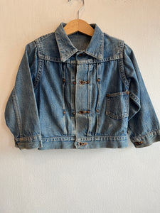 Vintage 1930/40’s Kids Pleated Denim Jacket