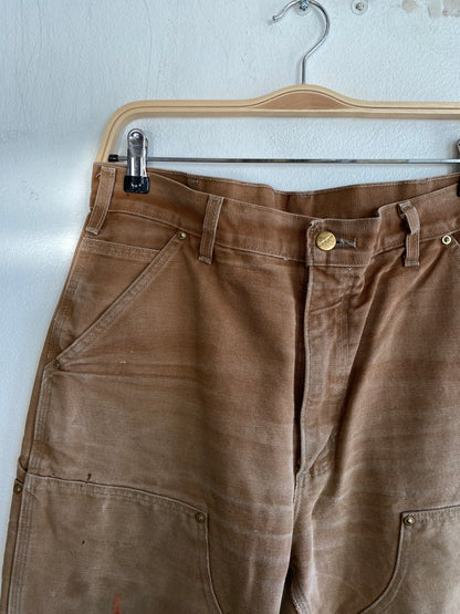 Vintage 1990’s Carhartt Double Knee Canvas Work Pants
