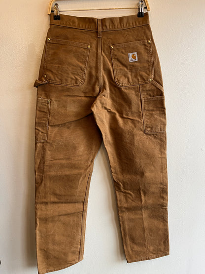 Vintage Y2K Carhartt Double Knee Canvas Work Pants