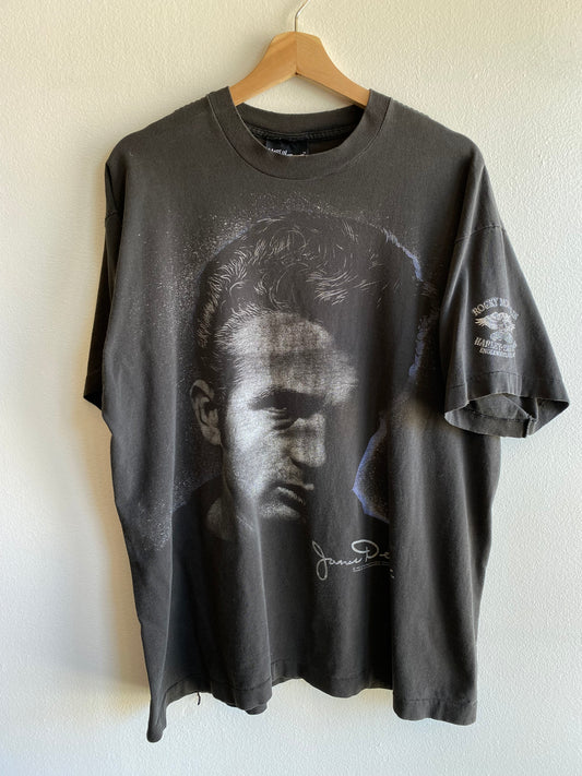 Vintage 1980/90’s James Dean Rocky Mountain Harley T-Shirt - La Lovely Vintage 