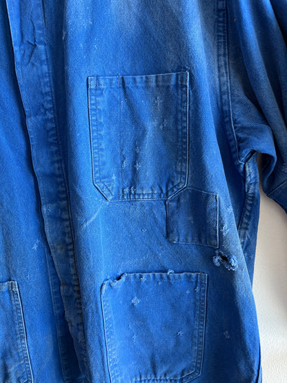 Vintage 1970’s Thrashed French Chore Coat