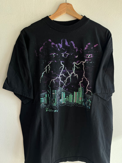 Vintage 1990’s Denver “Lightning” T-Shirt