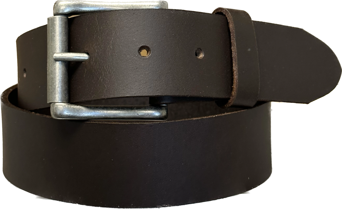 Legacy Leather Goods - Full Grain Leather Belt - La Lovely Vintage 