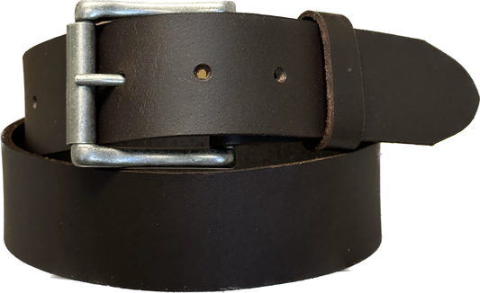Legacy Leather Goods - Full Grain Leather Belt - La Lovely Vintage 