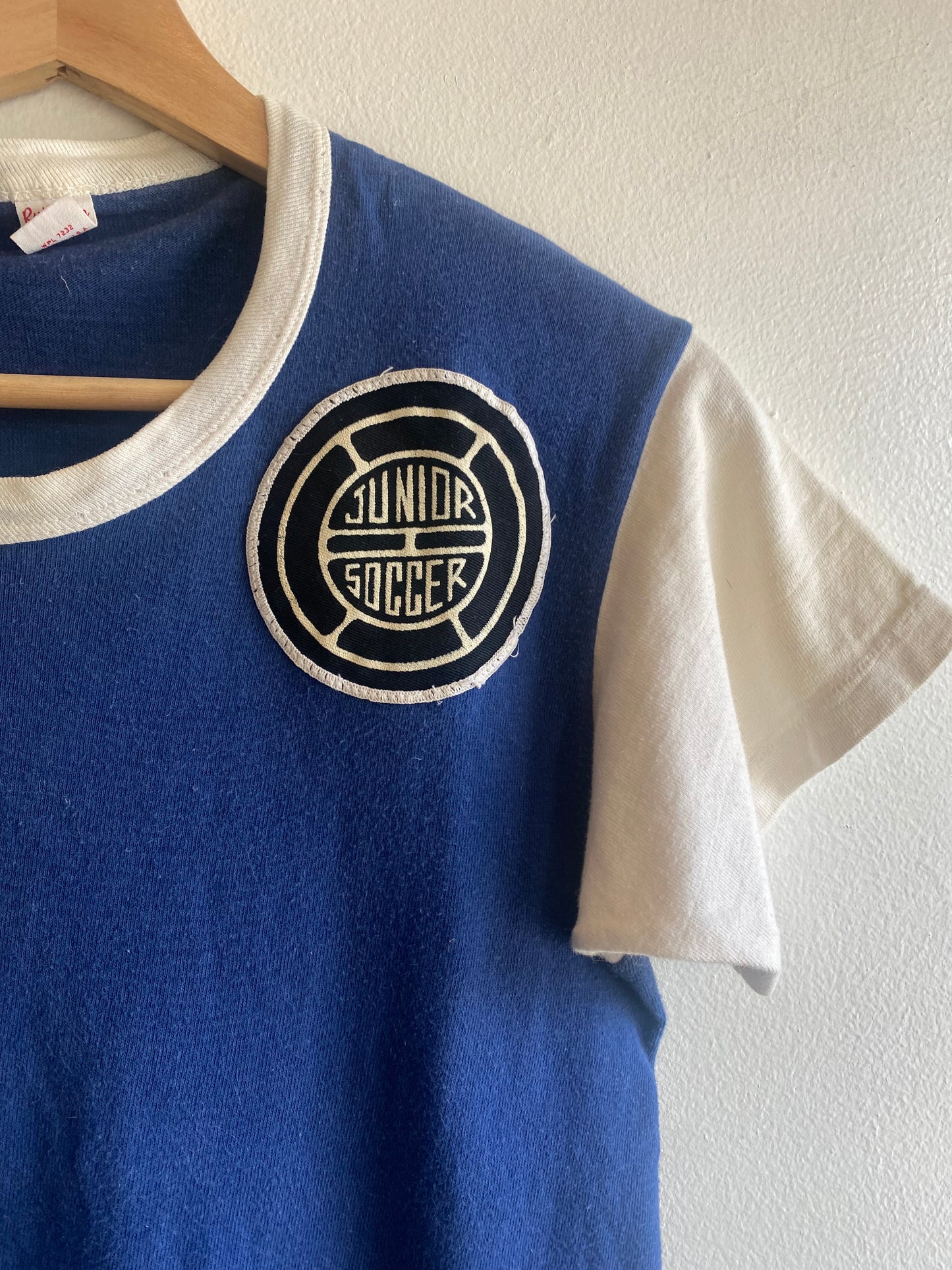 Vintage 1960’s Junior Soccer Two-Tone Jersey T-Shirt